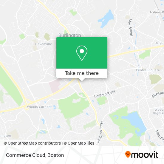 Commerce Cloud map