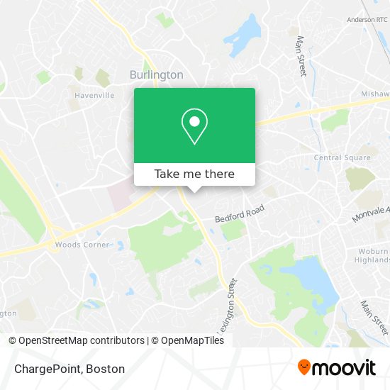 ChargePoint map