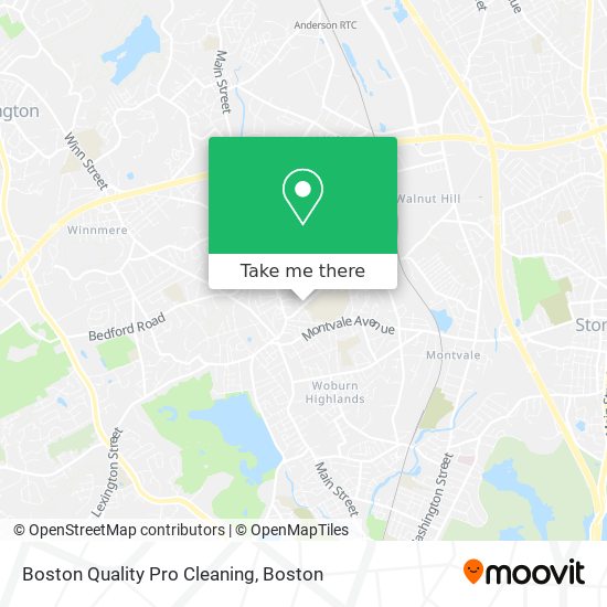 Boston Quality Pro Cleaning map