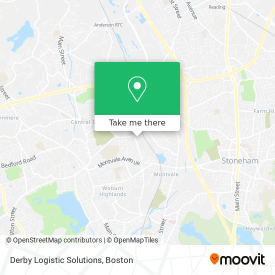Mapa de Derby Logistic Solutions