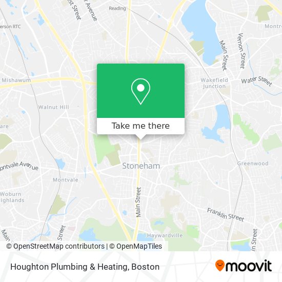 Houghton Plumbing & Heating map