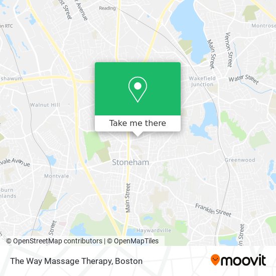 The Way Massage Therapy map