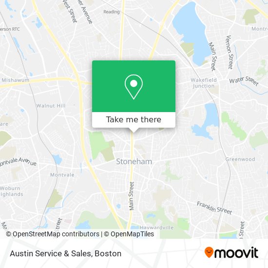 Austin Service & Sales map