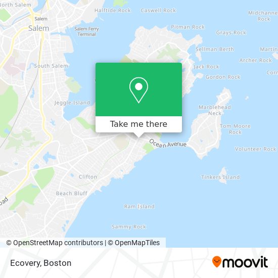 Ecovery map