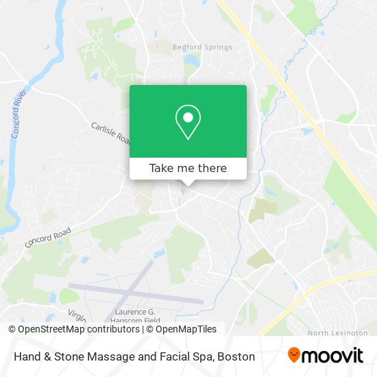 Hand & Stone Massage and Facial Spa map