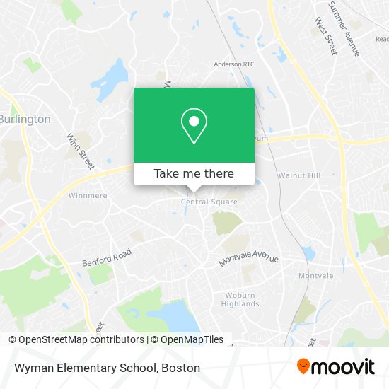 Mapa de Wyman Elementary School