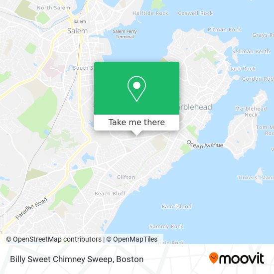 Billy Sweet Chimney Sweep map