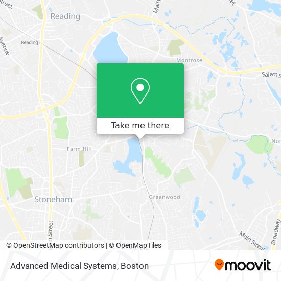 Mapa de Advanced Medical Systems