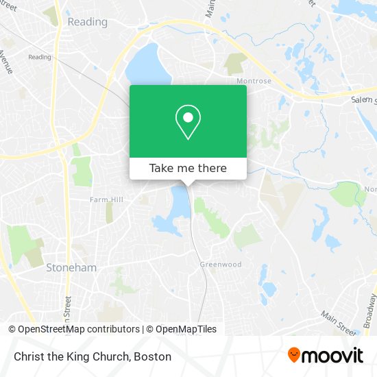 Mapa de Christ the King Church