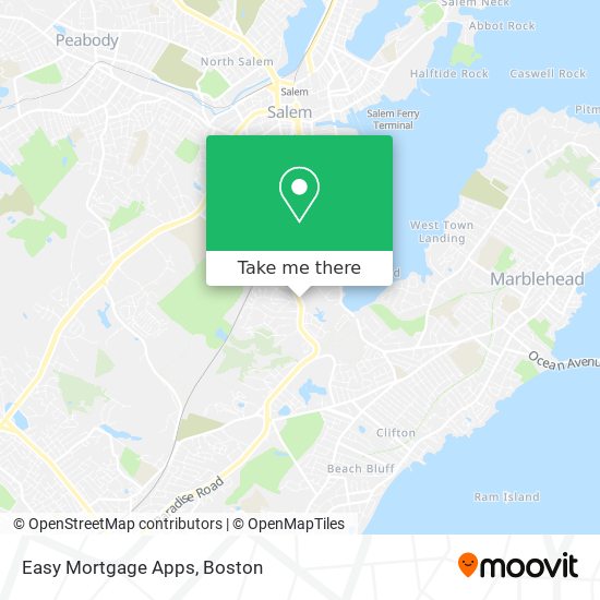 Easy Mortgage Apps map