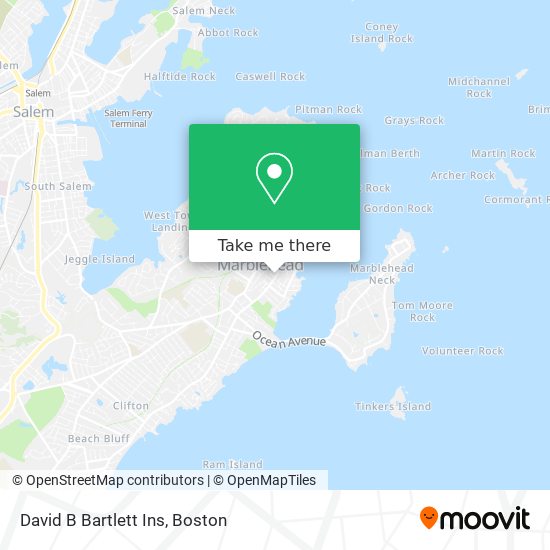 David B Bartlett Ins map