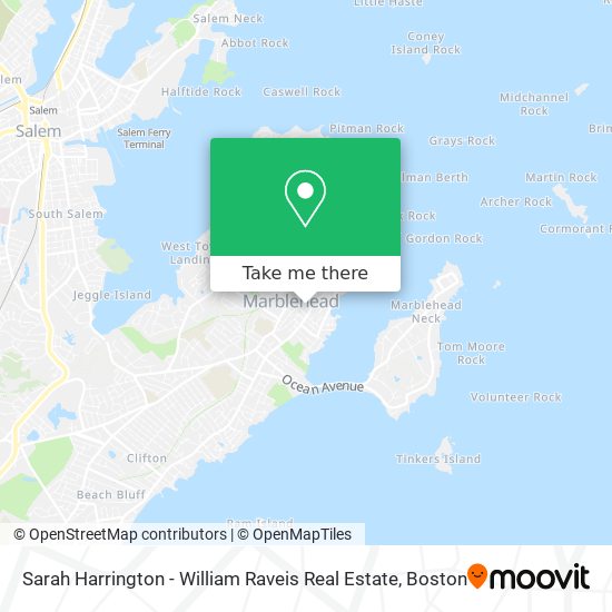 Mapa de Sarah Harrington - William Raveis Real Estate