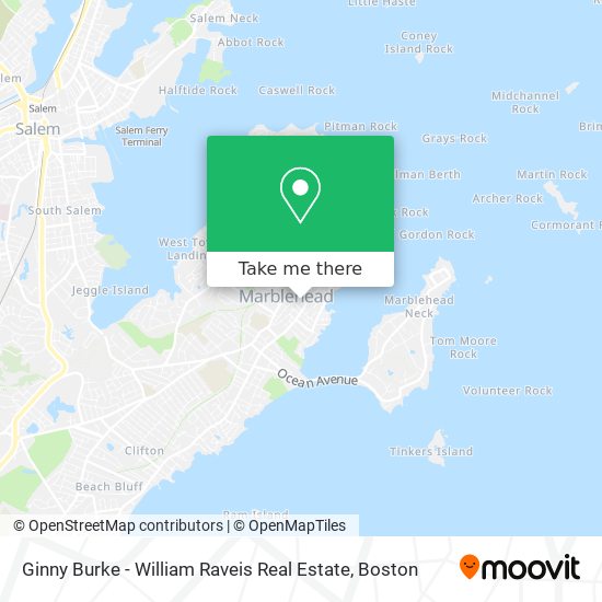 Mapa de Ginny Burke - William Raveis Real Estate