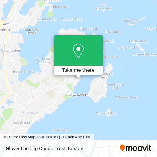 Glover Landing Condo Trust map