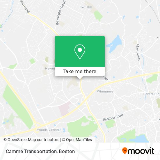 Camme Transportation map