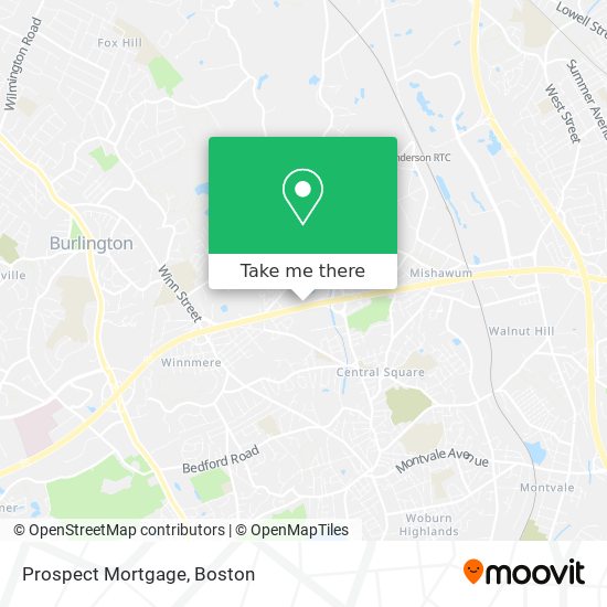 Mapa de Prospect Mortgage