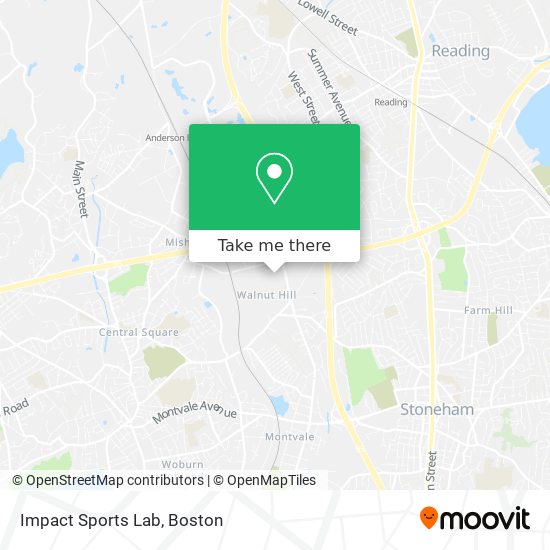 Mapa de Impact Sports Lab