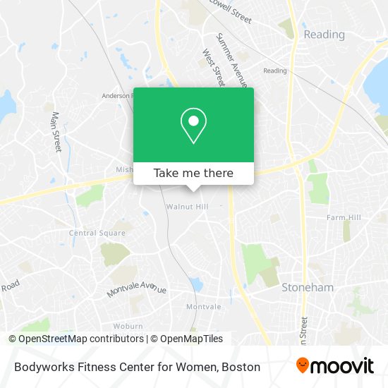 Mapa de Bodyworks Fitness Center for Women