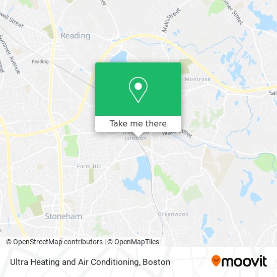 Mapa de Ultra Heating and Air Conditioning