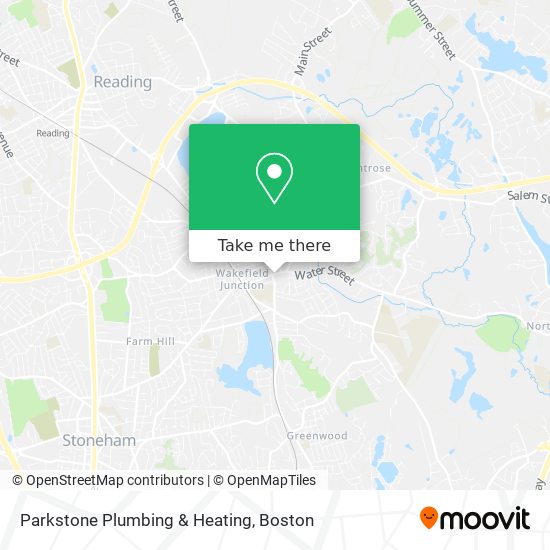 Parkstone Plumbing & Heating map