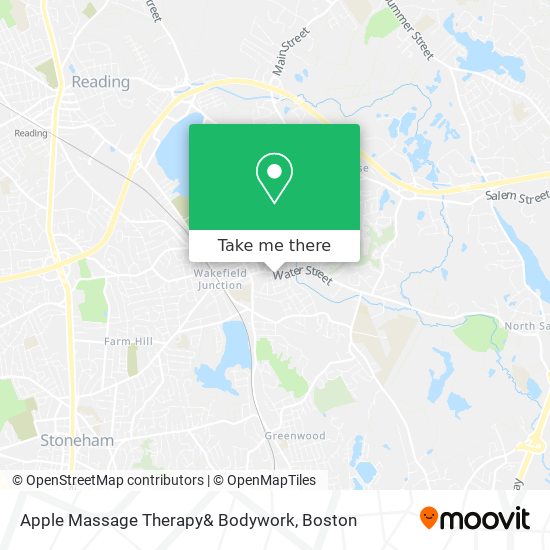 Apple Massage Therapy& Bodywork map