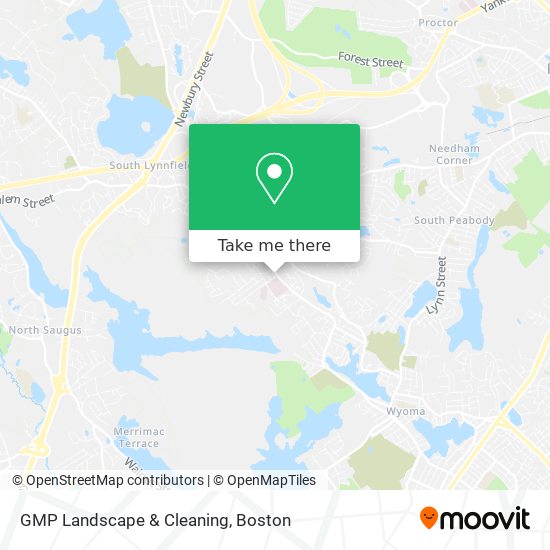 Mapa de GMP Landscape & Cleaning