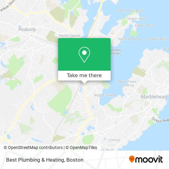 Best Plumbing & Heating map