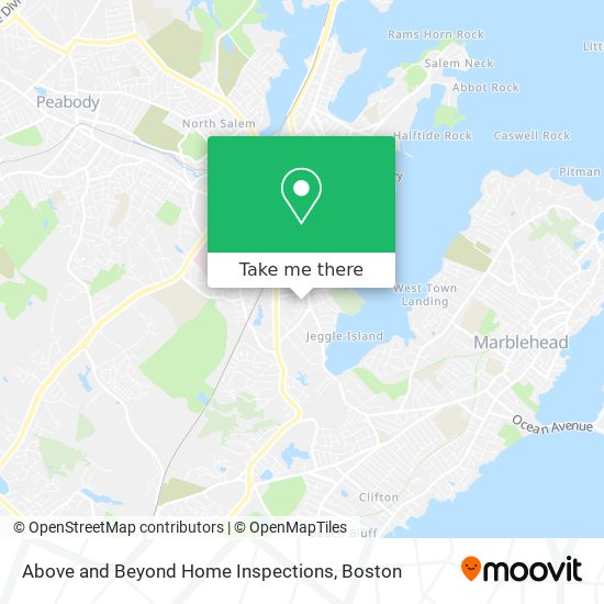 Above and Beyond Home Inspections map