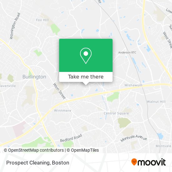 Prospect Cleaning map