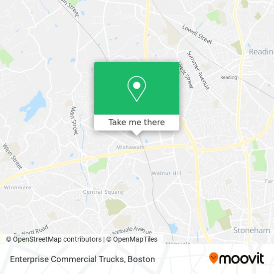 Enterprise Commercial Trucks map