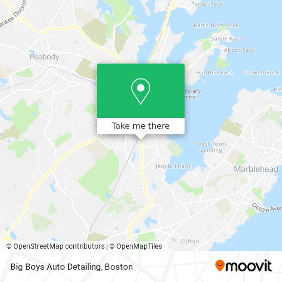 Big Boys Auto Detailing map