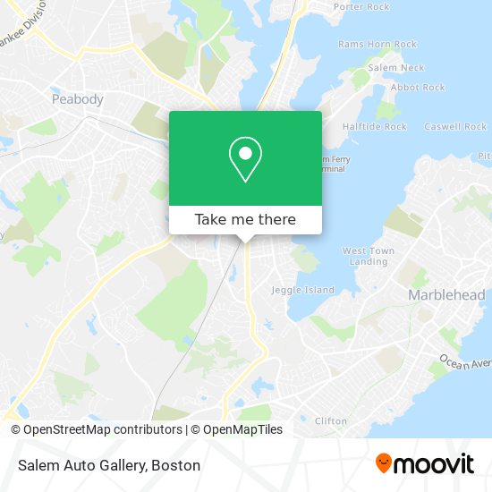 Salem Auto Gallery map