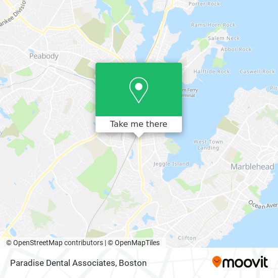 Mapa de Paradise Dental Associates