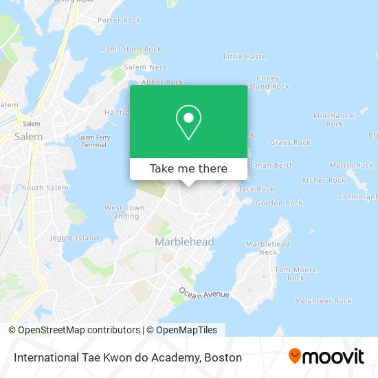 International Tae Kwon do Academy map