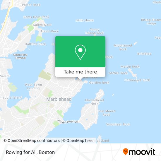 Rowing for All map