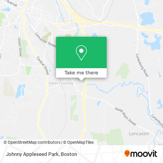 Mapa de Johnny Appleseed Park