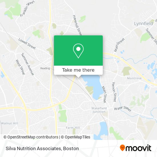 Mapa de Silva Nutrition Associates