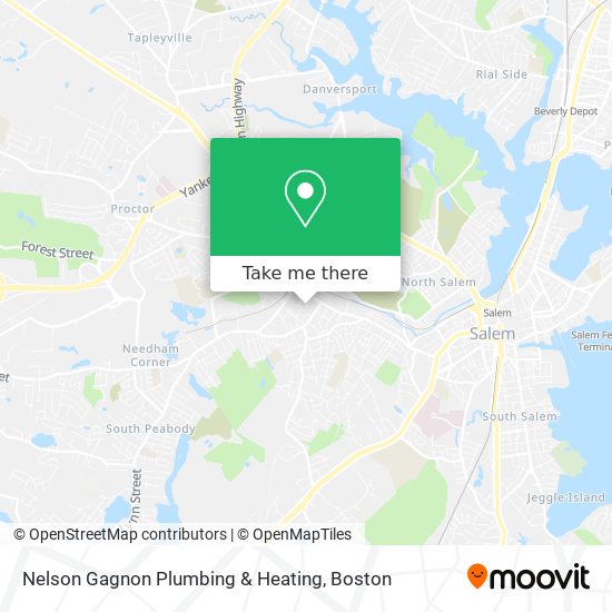 Mapa de Nelson Gagnon Plumbing & Heating