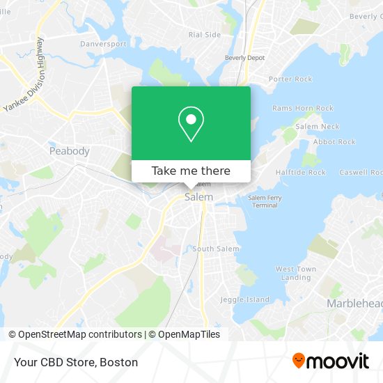Mapa de Your CBD Store