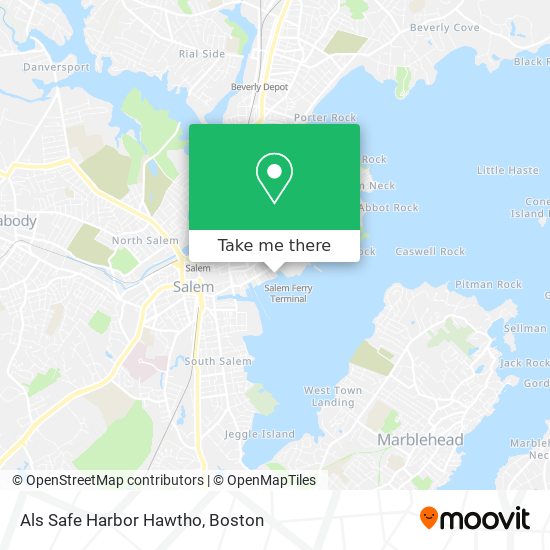 Als Safe Harbor Hawtho map