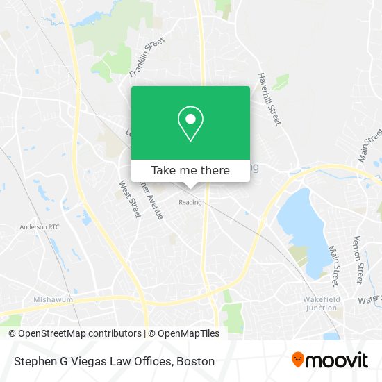 Stephen G Viegas Law Offices map