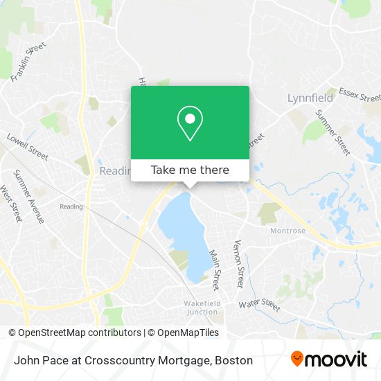 John Pace at Crosscountry Mortgage map