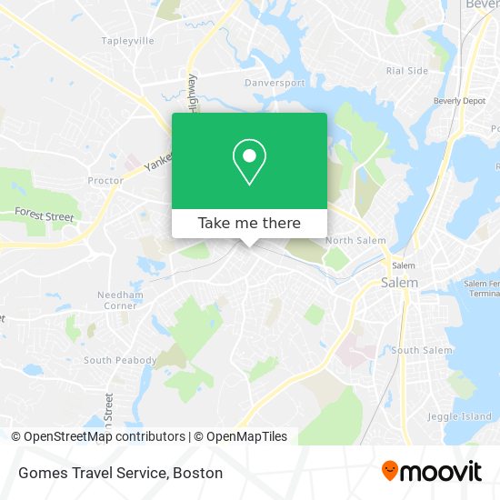 Gomes Travel Service map