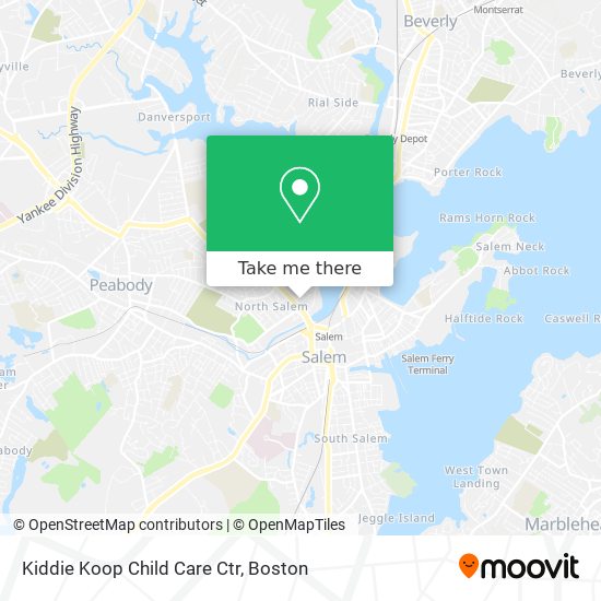 Kiddie Koop Child Care Ctr map