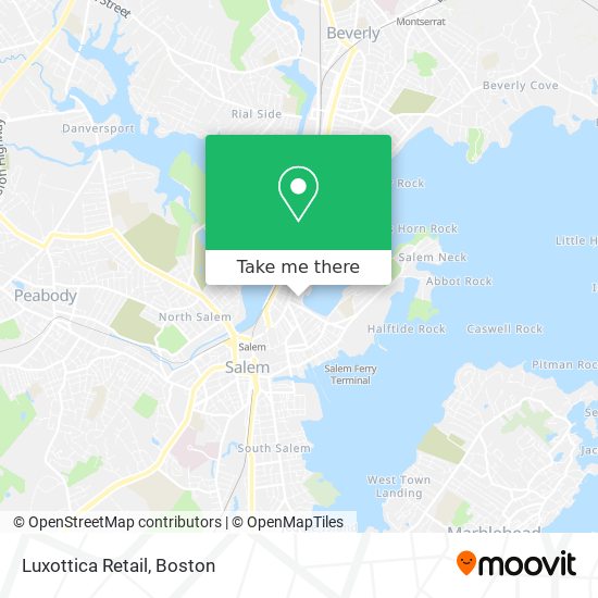 Luxottica Retail map