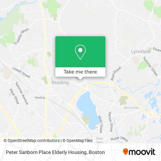 Peter Sanborn Place Elderly Housing map