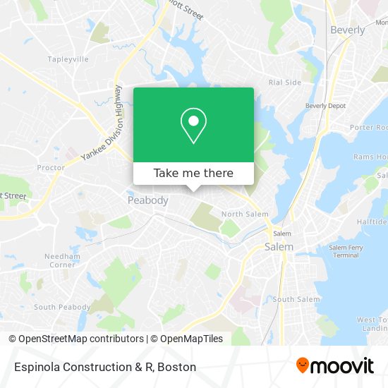 Mapa de Espinola Construction & R