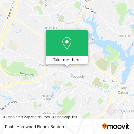 Mapa de Paul's Hardwood Floors