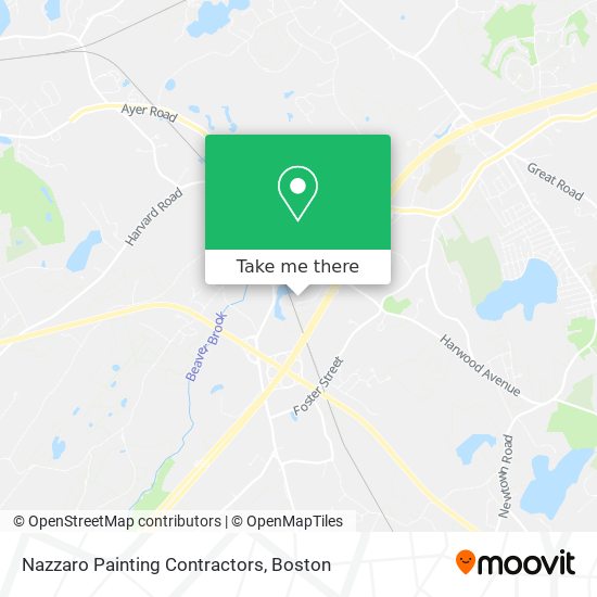 Nazzaro Painting Contractors map