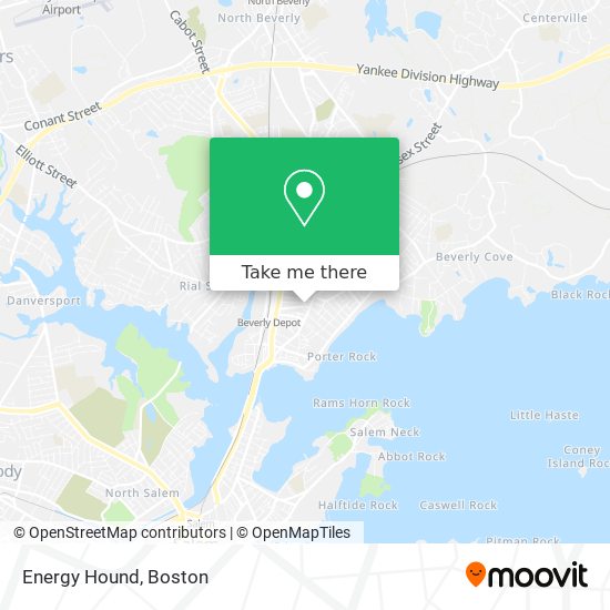 Energy Hound map